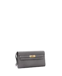 Pre-Owned Hermes Kelly To Go Wallet Evercolor