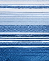 Royal Court Carson Multi-Stripe 3-Pc. Quilt Set, Full/Queen