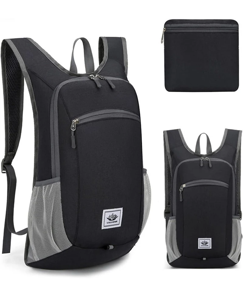 Urbanmax Hiking Backpack 15L Small Travel Lightweight Foldable Daypack Packable Camping Backpacks for Women Men