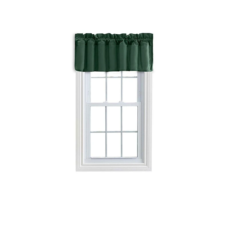 Ellis Stacey 3"Rod Pocket High Quality Fabric Solid Color Window Lined Filler Valance 42"x13" Harvest
