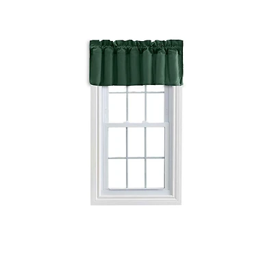 Ellis Stacey 3"Rod Pocket High Quality Fabric Solid Color Window Lined Filler Valance 42"x13" Harvest