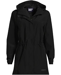 Lands' End Women's Tall Squall Packable Waterproof Raincoat