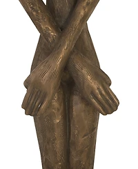 Phillips Collection Lottie Bronze Resin Wall Sculpture