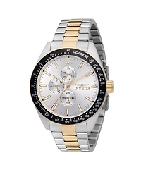 Invicta Men's 48861 Aviator Quartz VH67 Silver Dial Watch