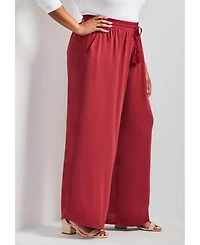 Avenue Women's Plus Allure Wide Leg Pant