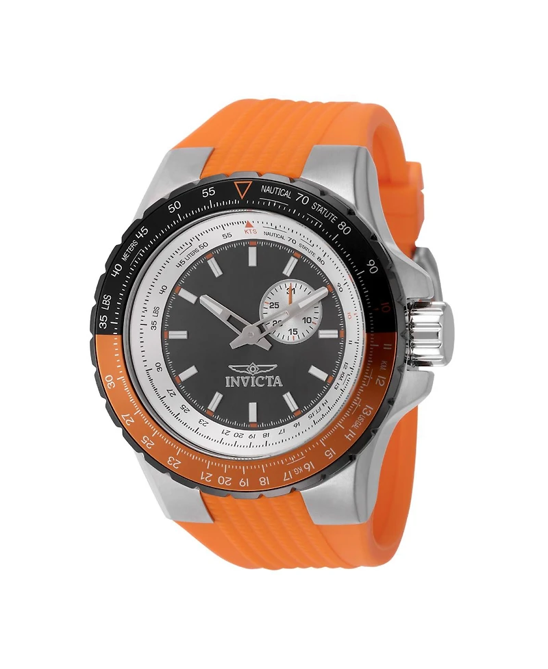 Invicta Men's 49721 Aviator Quartz VD72 Gunmetal Dial Watch