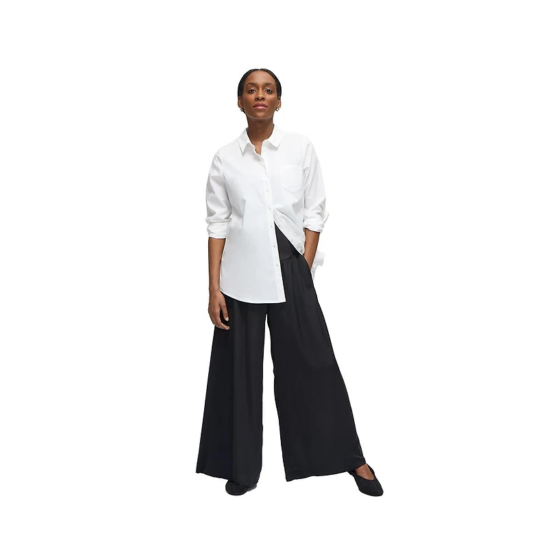 Ingrid + Isabel Maternity Flowy Woven Pant