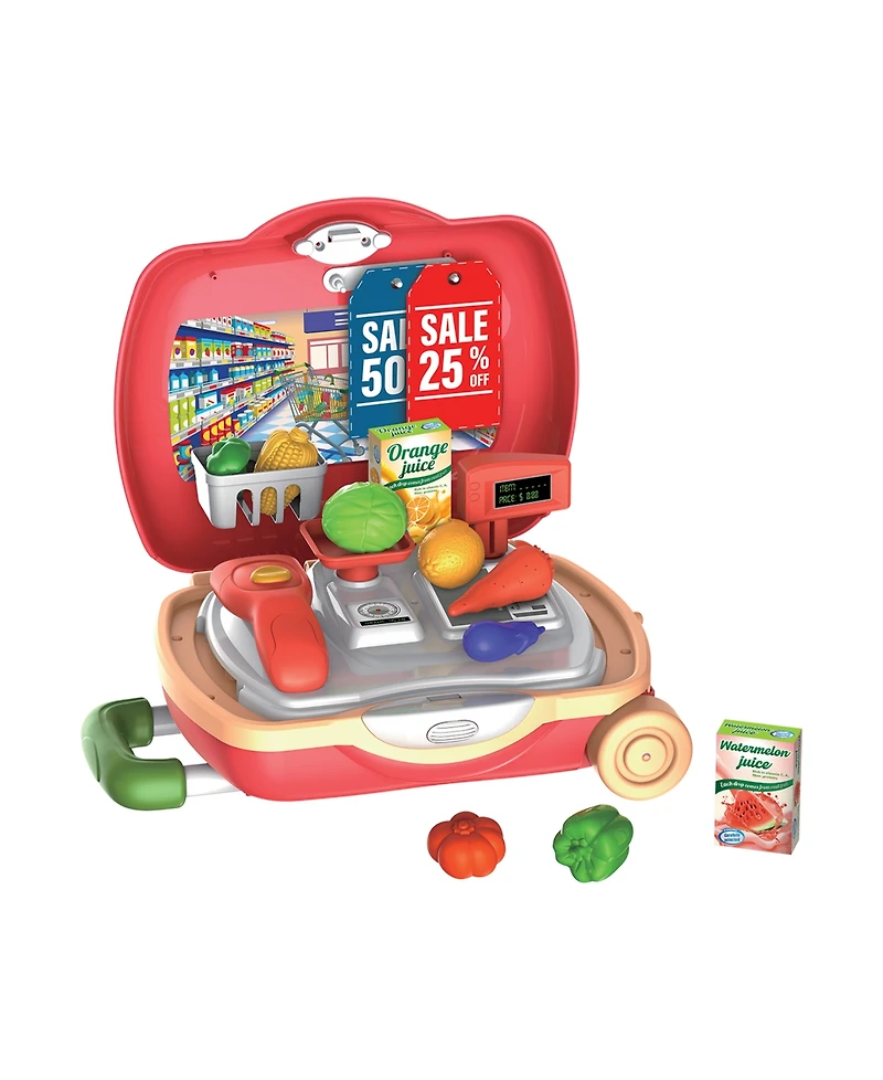 World Tech Toys Grocery Luggage Playset