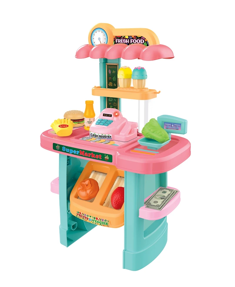 World Tech Toys My Market Stand Kid's Grocery Store Playset
