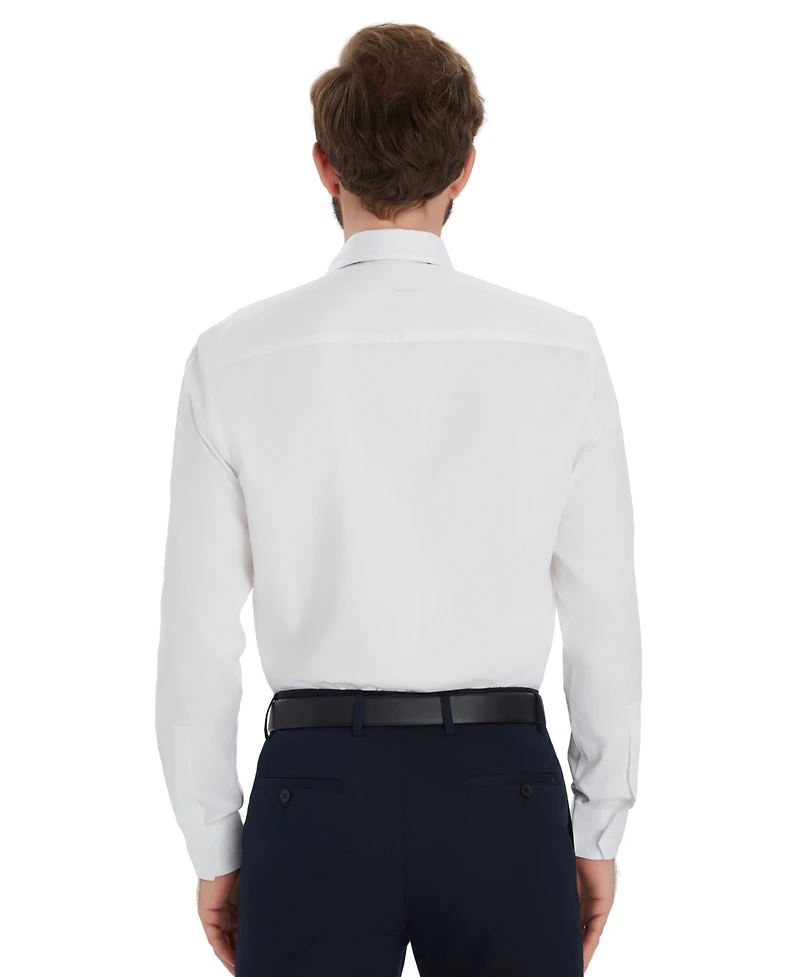 Alfani Men's Slim-Fit Formal Solid Dress Shirt, Macy's Exclusive