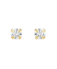 Macy's 2-Piece Stud and Hoop Earrings Set in 10k Yellow Gold