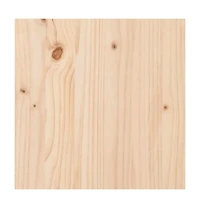 vidaXL Patio Bench Gabion Design 39.4"x40.2"x28.3" Solid Wood Pine