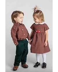 Florence Eiseman Baby Boys Plaid Button Down Shirt