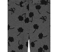 Calvin Klein Girls 4-6X Long-Sleeve Top and Pants, 2-Piece Set