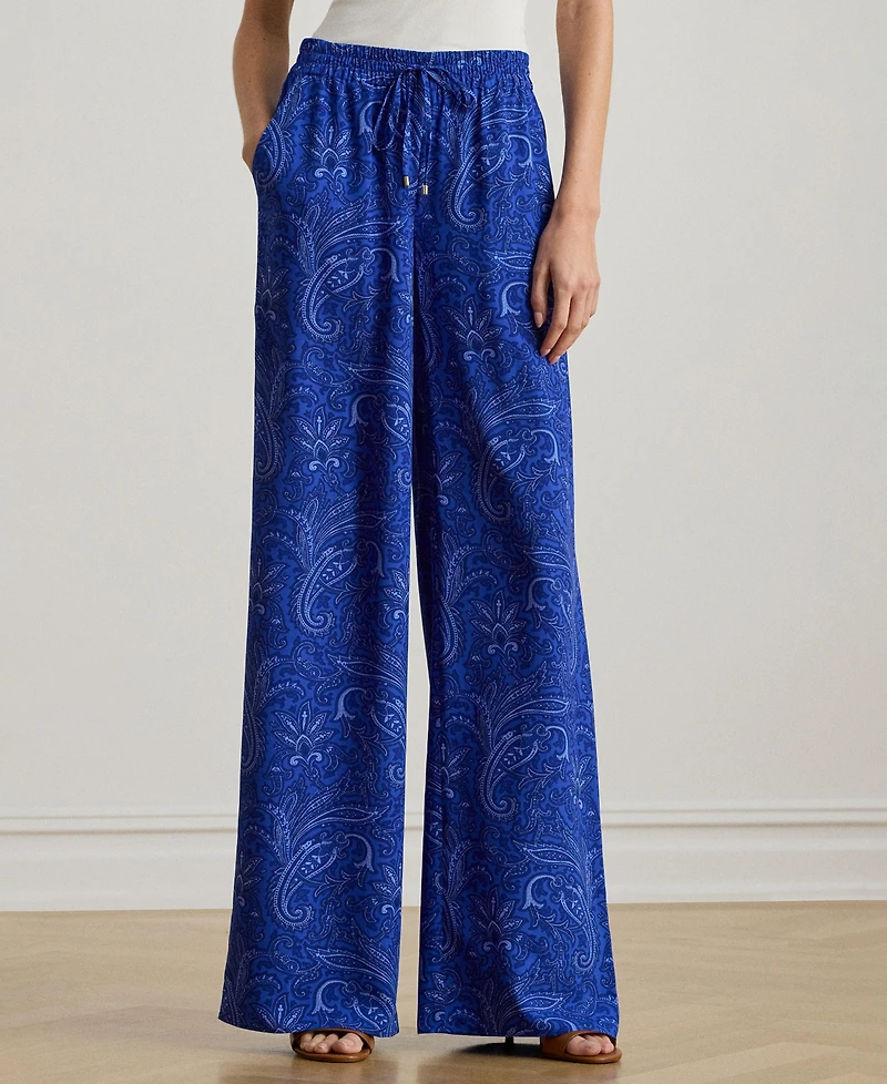 Lauren Ralph Women's Wide-Leg Pants