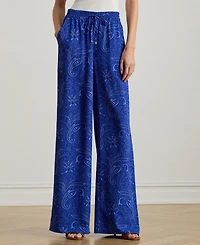 Lauren Ralph Women's Wide-Leg Pants
