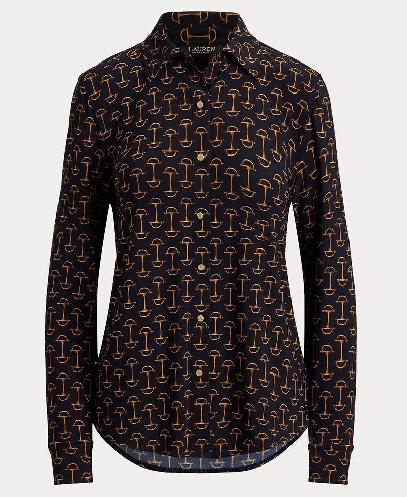 Lauren Ralph Women's Geo Print Shirt