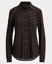 Lauren Ralph Women's Geo Print Shirt