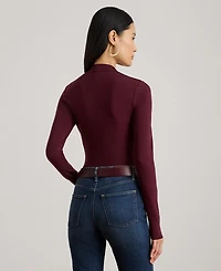 Lauren Ralph Women's Square Neck Top