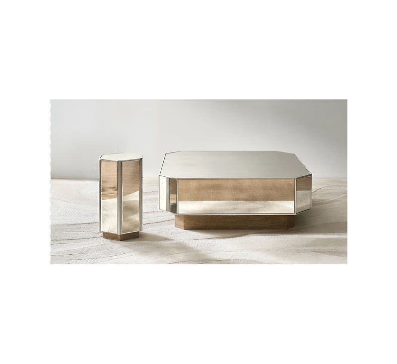 Z Gallerie Glimmer Side Table