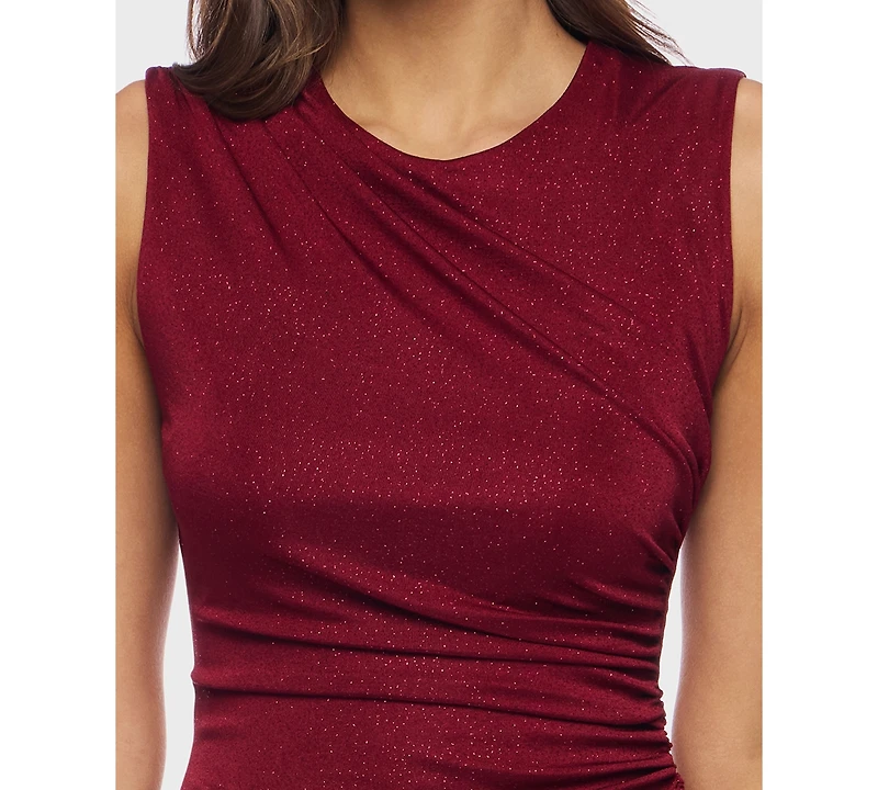 B Darlin Women's Slinky Side Ruched Dress