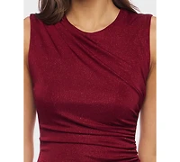 B Darlin Women's Slinky Side Ruched Dress