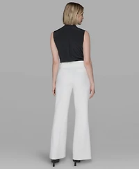 Karl Lagerfeld Paris Women's Flare Leg Pants