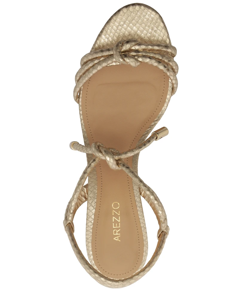 Arezzo Women's Camila Mid Block Sandal