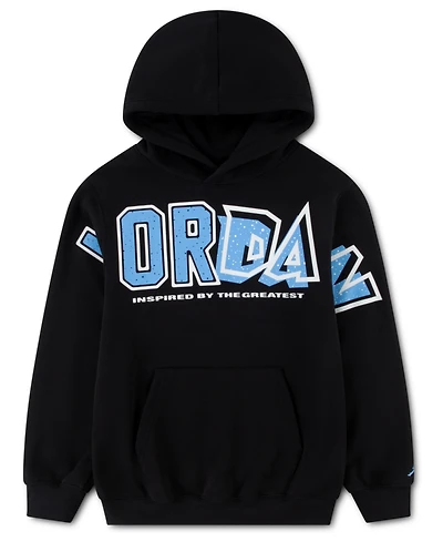 Jordan Boys 8-20 Wordmark Logo Graphic Print Hoodie