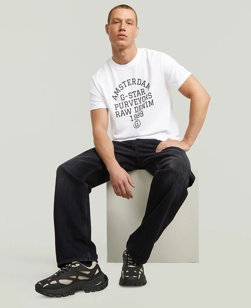 G-Star Raw Men' Purveyors Relaxed-Fit Graphic T-Shirt