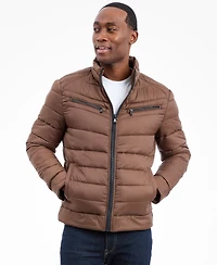 Michael Kors Men's Quilted Full-Zip Puffer Jacket