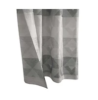 Legacy Commonwealth Jackson Grommet Curtain Panel - 52x84", Natural Grey