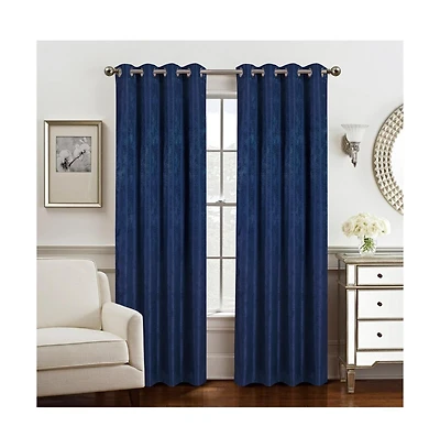 Olivia Gray Roxy Two Tone Jacquard Grommet Single Panel - 54x84