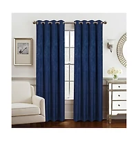 Olivia Gray Roxy Two Tone Jacquard Grommet Single Panel - 54x84