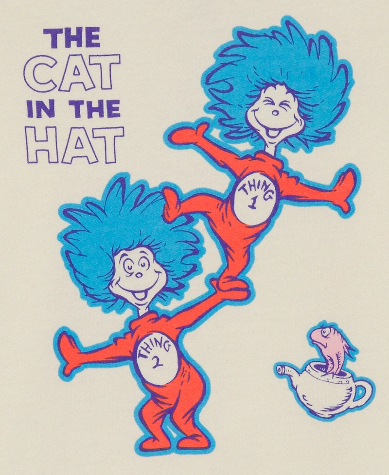 Dr. Seuss Boys Toddler 2T-5T The Cat Hat Crewneck Sweatshirt
