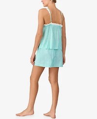 Sanctuary Women's 2-Piece Sleeveless Tank Top & Boxer Set