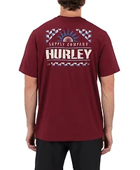 Hurley Men's The Rise Short-Sleeve Crewneck T-Shirt