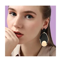 Sohi Women's Block Drop Earrings