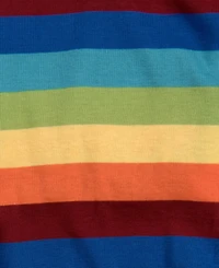 Leveret Dog Cotton Pajama Striped Colorful Boys