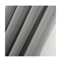 Olivia Gray Gilbert Solid Single Grommet Curtain Panel Pair - 54x84