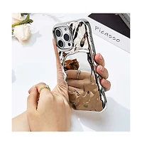 Auramma Silver Mirror iPhone 16 Pro Case