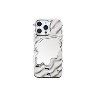 Auramma Silver Mirror iPhone 16 Pro Max Case