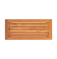 Patio Bench 31.5"x13.8"x17.7" Solid Wood Acacia
