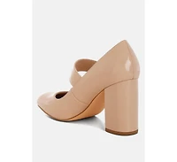 Primula Block Heel Mary Jane Sandals