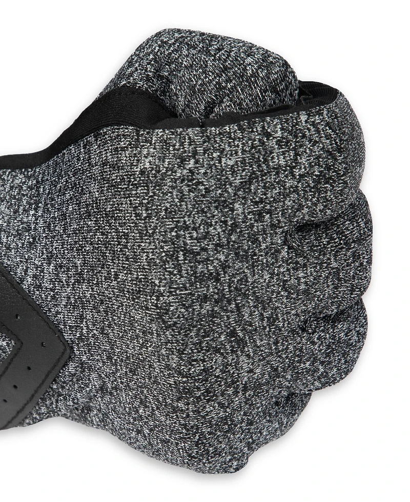 Isotoner Women's Spandex Touchscreen Gloves with Chevron Detail