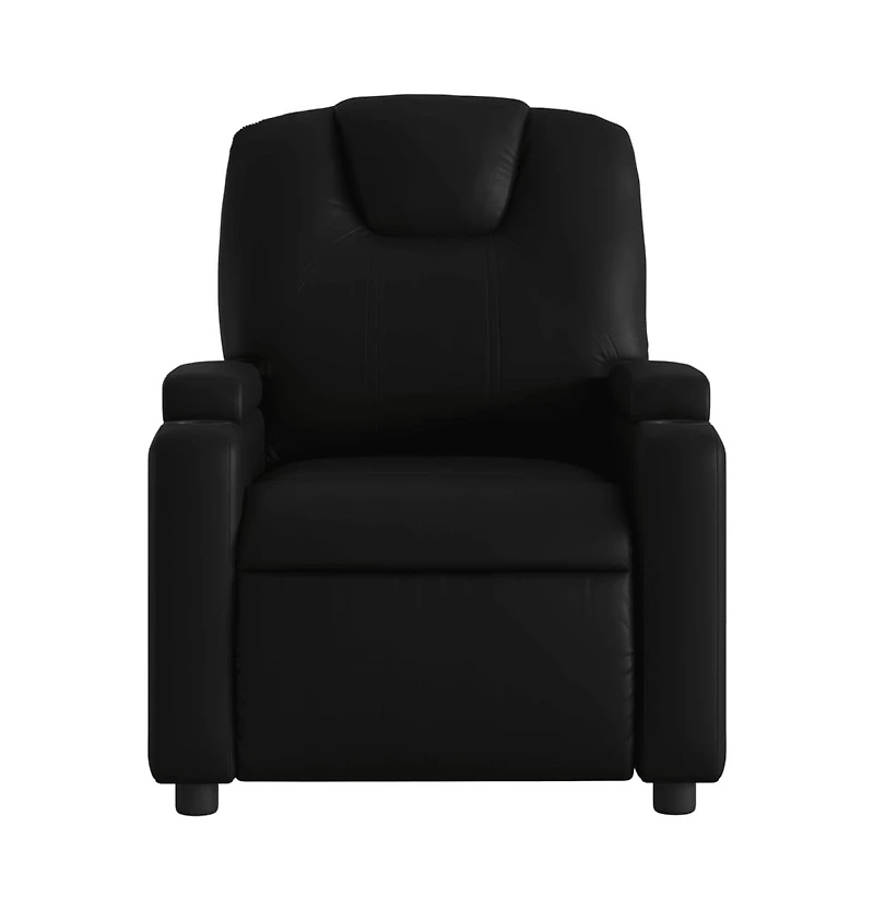 vidaXL Recliner Chair Gray Faux Leather