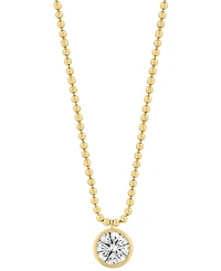 Effy Collection Certified Lab Grown Diamond Necklace (2 ct. t.w.) in 14k Yellow Gold