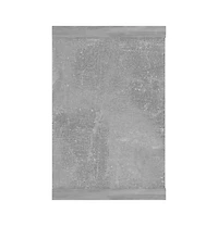 vidaXL Wall Cube Shelves 2 pcs 23.6"x5.9"x9.1" Engineered Wood