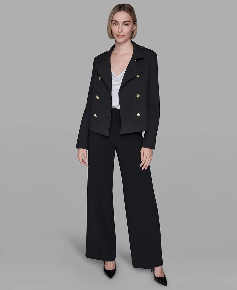 Karl Lagerfeld Paris Women's Double-Breasted Jacket