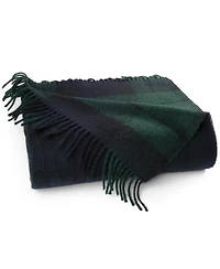 Prince of Scots Highland Tweeds Shetland Lambswool Throw, 55 " x 72"